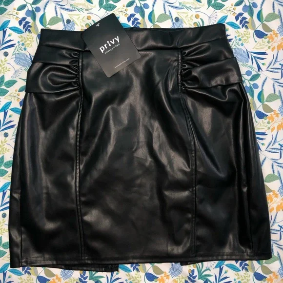 NWT Privy High Waist Corset Mini Skirt-M - Picture 6 of 10